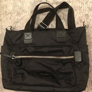 Marc Jacobs Biker Black Diaper Bag